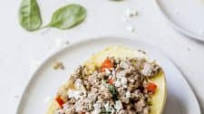 Greek Spaghetti Squash Bowls Greek Spaghetti Squash Bowls