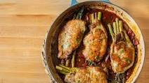 Asparagus Stuffed Pork Chops Asparagus Stuffed Pork Chops
