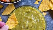 Roasted Salsa Verde with Tomatillos Roasted Salsa Verde with Tomatillos