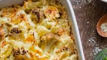 Vortex Air Fryer Bacon Cauliflower Mac & Cheese Vortex Air Fryer Bacon Cauliflower Mac & Cheese