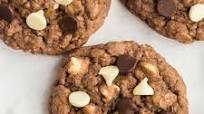 Double Chocolate Oatmeal Cookies Double Chocolate Oatmeal Cookies
