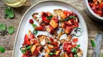 Strawberry Peach Bruschetta Strawberry Peach Bruschetta