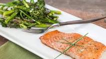 Asian Glazed Salmon with Roasted Broccolini and Asparagus Asian Glazed Salmon with Roasted Broccolini and Asparagus