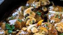 Salisbury Steak with Mushroom Gravy Salisbury Steak with Mushroom Gravy