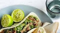 Brisket tortillas with green chilli, tomatillo and cucumber salsa Brisket tortillas with green chilli, tomatillo and cucumber salsa