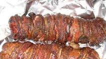 Hickory Smoked Maple-Glazed Bacon-Wrapped Loin Hickory Smoked Maple-Glazed Bacon-Wrapped Loin