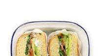 Smoked Salmon & Tzatziki Burger Smoked Salmon & Tzatziki Burger
