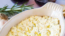 Garlic Herb Baked Goat Cheese Dip Garlic Herb Baked Goat Cheese Dip