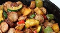 Chicken Sausage and Vegetable Skillet Chicken Sausage and Vegetable Skillet