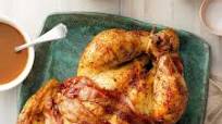 Roasted Chicken with Brown Gravy Roasted Chicken with Brown Gravy
