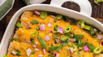Keto Chicken Enchilada Casserole Recipe Keto Chicken Enchilada Casserole Recipe