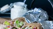 Healthy Vegan Gyros with Tempeh Healthy Vegan Gyros with Tempeh