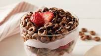 Chocolate-Strawberry Cheerios™ Parfaits Chocolate-Strawberry Cheerios™ Parfaits