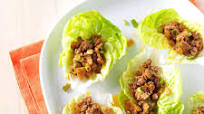 Ginger Pork Lettuce Wraps Ginger Pork Lettuce Wraps
