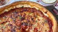 Chicago Deep-Dish Sausage Pizza Chicago Deep-Dish Sausage Pizza