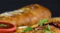 Meat and Veggie Stromboli Meat and Veggie Stromboli