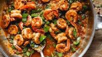 Easy Jerk Shrimp Skillet Easy Jerk Shrimp Skillet