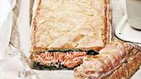 Salmon and spinach pie Salmon and spinach pie