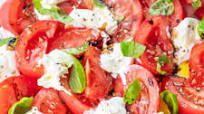 Burrata Caprese Salad Burrata Caprese Salad