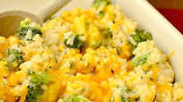 Healthy Cheesy Chicken and Broccoli-Rice Casserole Healthy Cheesy Chicken and Broccoli-Rice Casserole