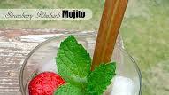 Strawberry Rhubarb Mojitos Strawberry Rhubarb Mojitos