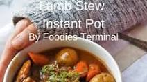 Easy Lamb Stew Recipe in Instant Pot (Video) Easy Lamb Stew Recipe in Instant Pot (Video)