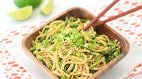 Cold Sesame Zucchini Noodles Cold Sesame Zucchini Noodles