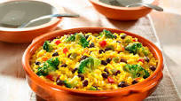 MyPlate Spanish Rice with Broccoli, Black Beans & Cheese MyPlate Spanish Rice with Broccoli, Black Beans & Cheese