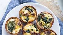 Spinach Goat Cheese Mini Quiches Spinach Goat Cheese Mini Quiches