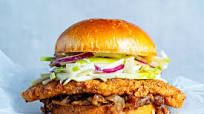 Fried Pork Chops With Date Chutney and Fennel Slaw Fried Pork Chops With Date Chutney and Fennel Slaw