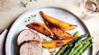 Smoky Pork Tenderloin with Roasted Sweet Potatoes Smoky Pork Tenderloin with Roasted Sweet Potatoes