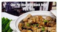Clay Pot Rice with Black Bean Pork Ribs 豉汁排骨煲仔飯 Clay Pot Rice with Black Bean Pork Ribs 豉汁排骨煲仔飯