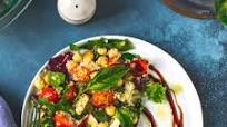 Quinoa Chickpea Caprese Salad Quinoa Chickpea Caprese Salad