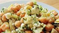 Chickpea, Artichoke, and Feta Salad Chickpea, Artichoke, and Feta Salad