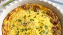 Crustless Quiche Lorraine Crustless Quiche Lorraine