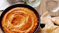 Roasted Red Bell Pepper Hummus Roasted Red Bell Pepper Hummus