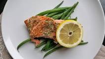Easy Baked Salmon with Green Beans Easy Baked Salmon with Green Beans