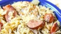New Year's Instant Pot Kielbasa and Sauerkraut New Year's Instant Pot Kielbasa and Sauerkraut