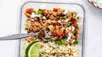 Pulled Buffalo Chicken and Rice Meal Prep Pulled Buffalo Chicken and Rice Meal Prep