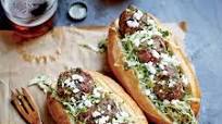 Chimichurri Beef Meatball Hoagies Recipe Chimichurri Beef Meatball Hoagies Recipe