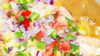 Easy Baked Enchilada Chicken Easy Baked Enchilada Chicken