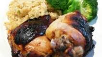 Baked Sesame Marmalade Chicken Baked Sesame Marmalade Chicken