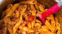 Pressure Cooker Penne Pasta with Sausage Pressure Cooker Penne Pasta with Sausage