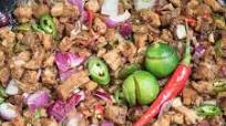 Pork Belly Sisig Pork Belly Sisig
