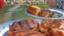 Herb Stuffed Pork Chops with Herb Stuffed Pork Chops with