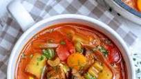 Easy Homemade Vegetable Beef Soup Easy Homemade Vegetable Beef Soup