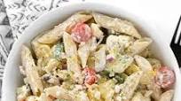 Creamy Lemon Dill Greek Pasta Salad Creamy Lemon Dill Greek Pasta Salad