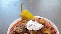 Creole red beans and rice with slow cooked pulled pork Creole red beans and rice with slow cooked pulled pork