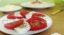 Caprese salad, an easy salad of Italian gastronomy Caprese salad, an easy salad of Italian gastronomy