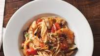 Spaghetti with Mussels, Clams and Shrimp Spaghetti with Mussels, Clams and Shrimp